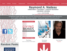 Tablet Screenshot of livingbrandslivingmedia.com